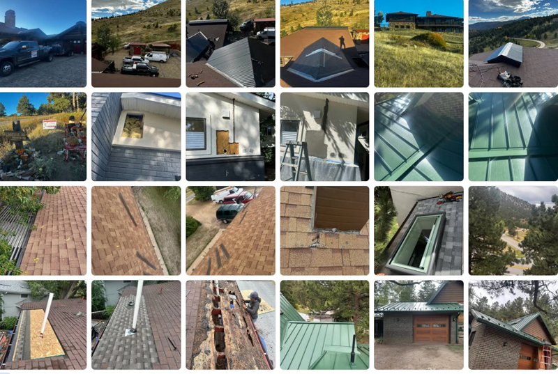 Thomsen Roofing project collage 1 — Boulder, Colorado roofing