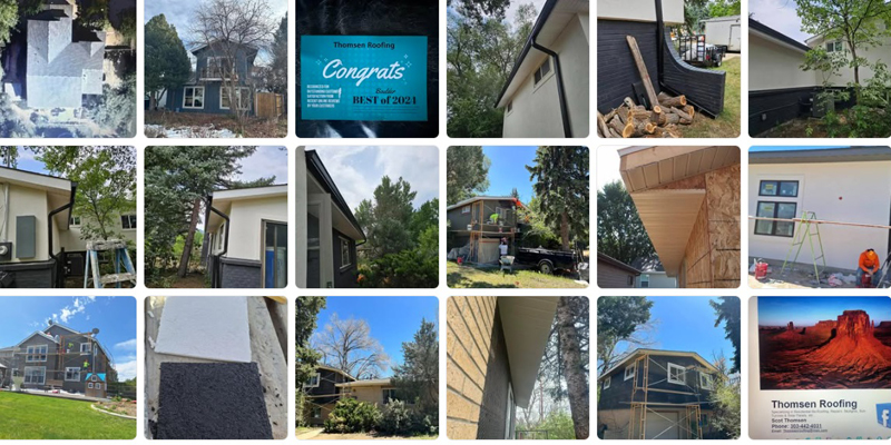 Thomsen Roofing project collage 4 — Boulder, Colorado roofing